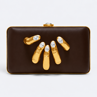 Sculpted Hand Clutch