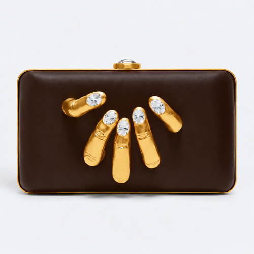 Sculpted Hand Clutch