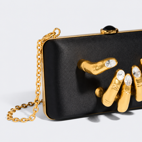 Sculpted Hand Clutch